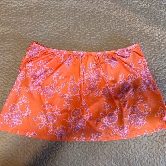 “CACIQUE” Faux Wrap Swim Skirt - Picture 6 of 11